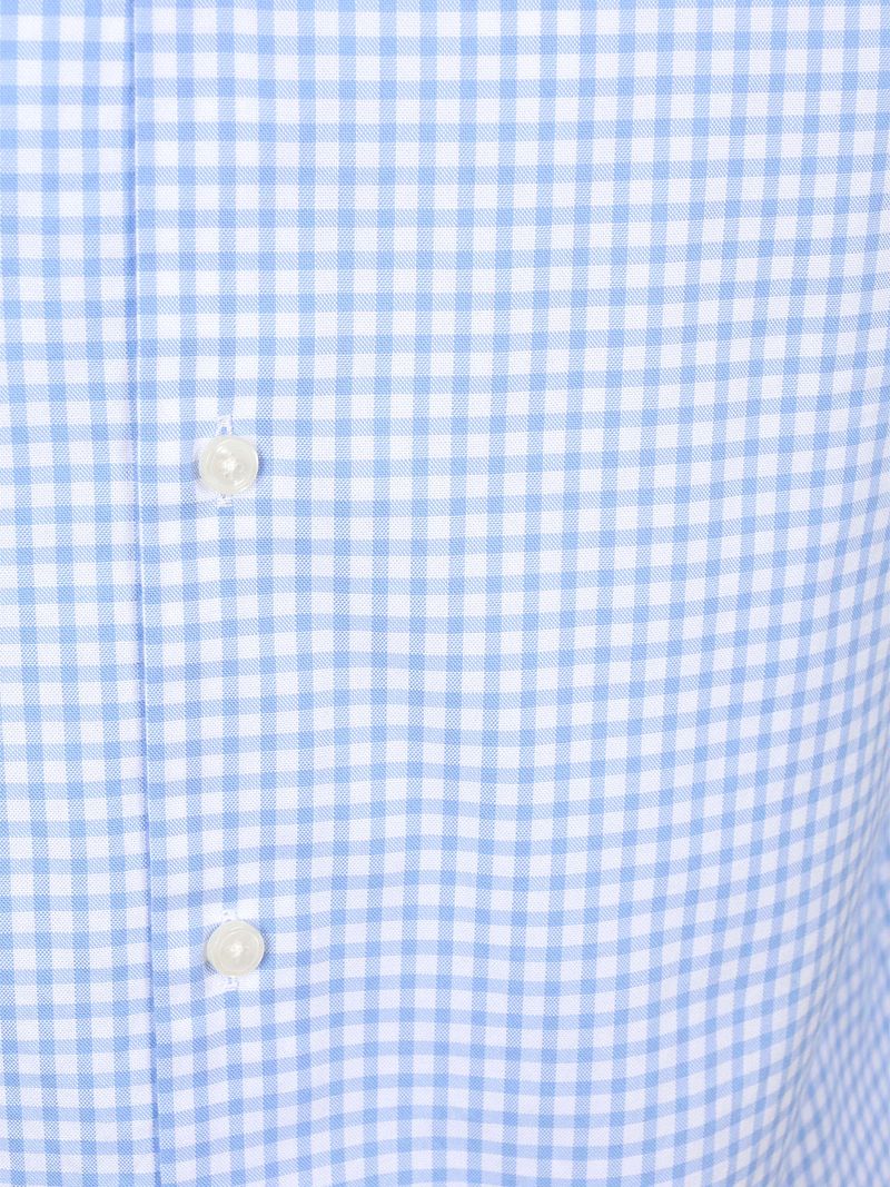 Steppin' Out Hemd Oxford Karos Hellblau - Größe XXL günstig online kaufen