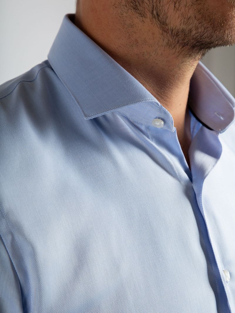 Suitable Hemd Twill Ärmel 7 Hellblau - Größe 43 günstig online kaufen