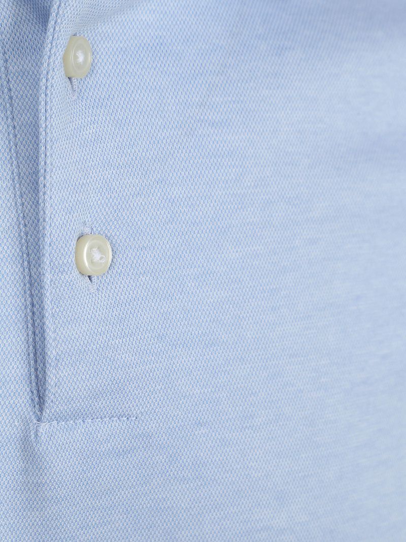 Desoto Longsleeve Poloshirt Essential Hellblau - Größe 3XL günstig online kaufen