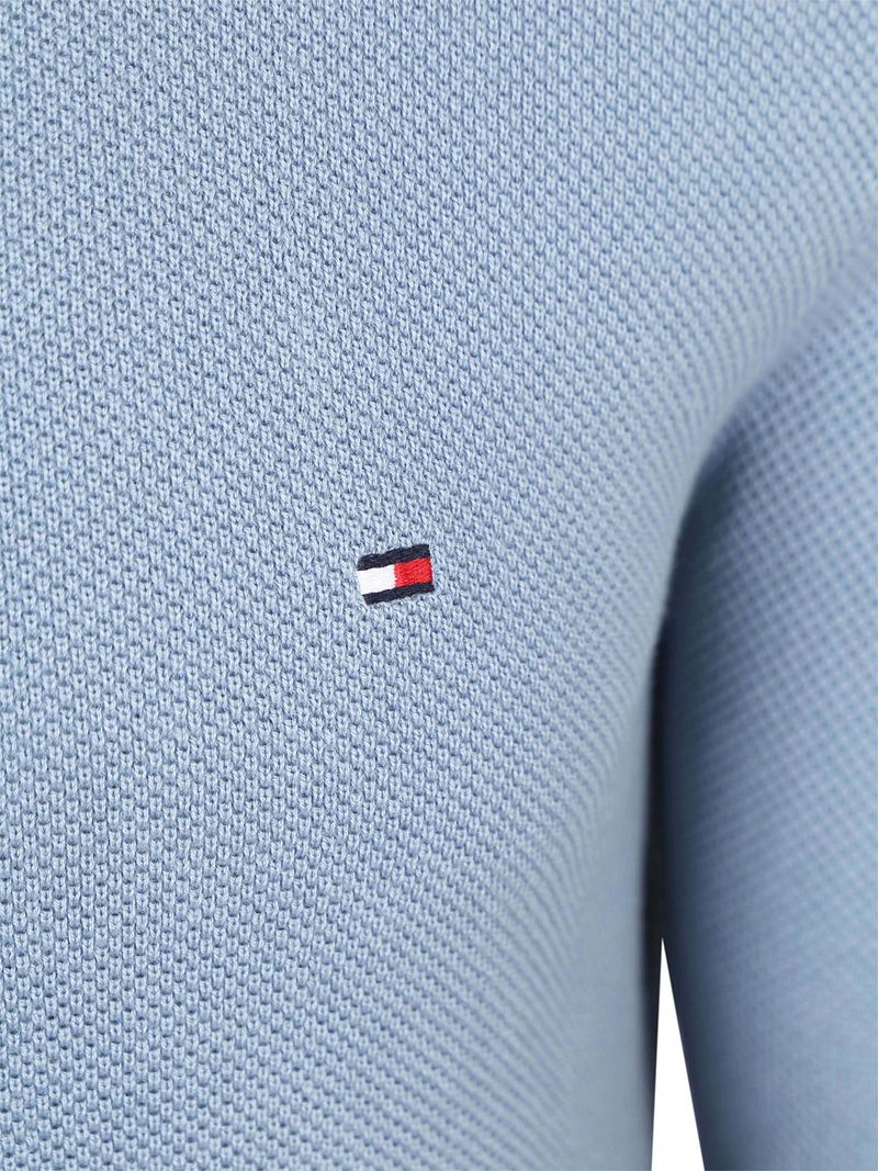 Tommy Hilfiger Structure Pullover Indigo  - Größe M günstig online kaufen