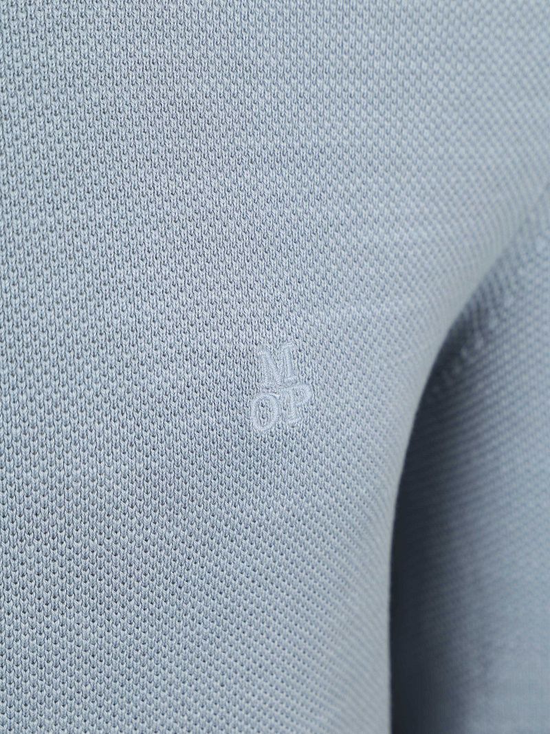 Marc O'Polo Pullover Heavy Piqué Hellblau - Größe XXL günstig online kaufen