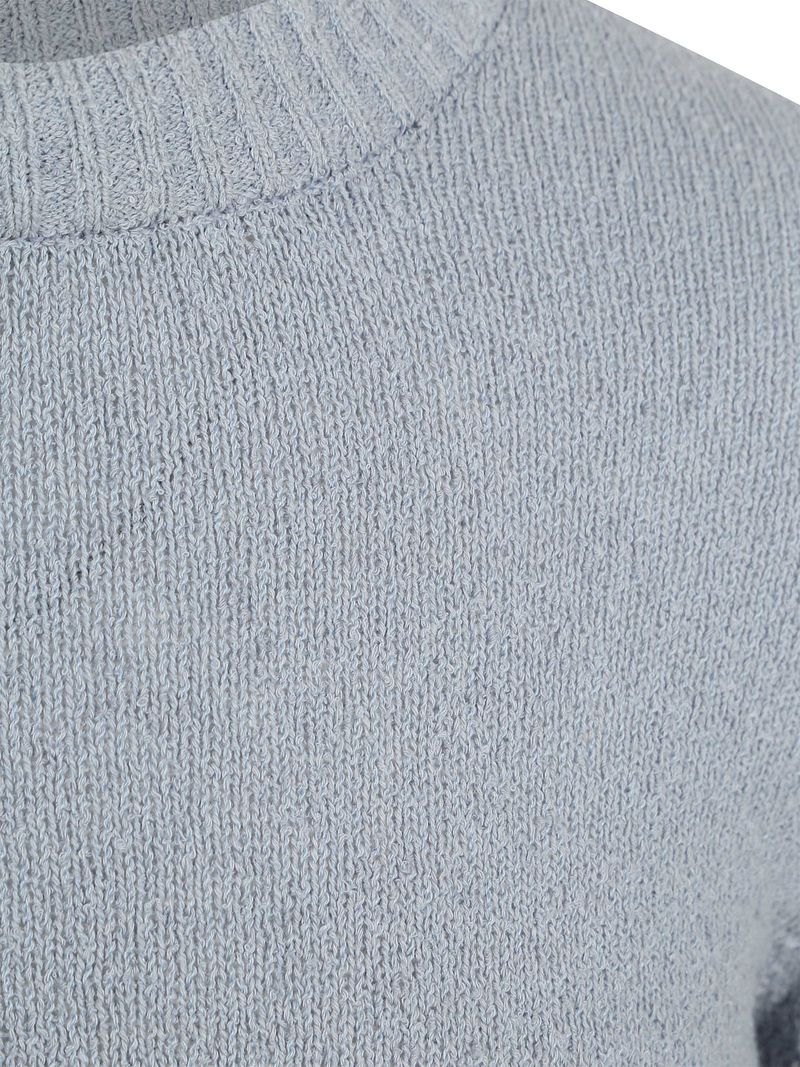 Suitable Pullover Bouclé Blau - Größe M günstig online kaufen