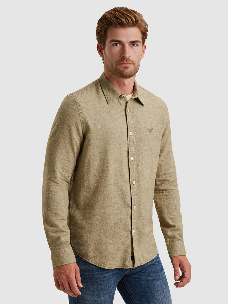 PME Legend Hemd Structure Khaki - Größe M günstig online kaufen