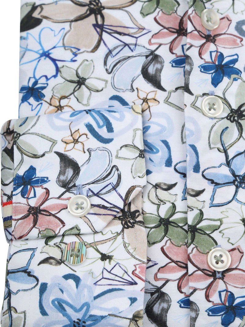 R2 Hemd Sorona Flower Druck Multicolour - Größe 41 günstig online kaufen