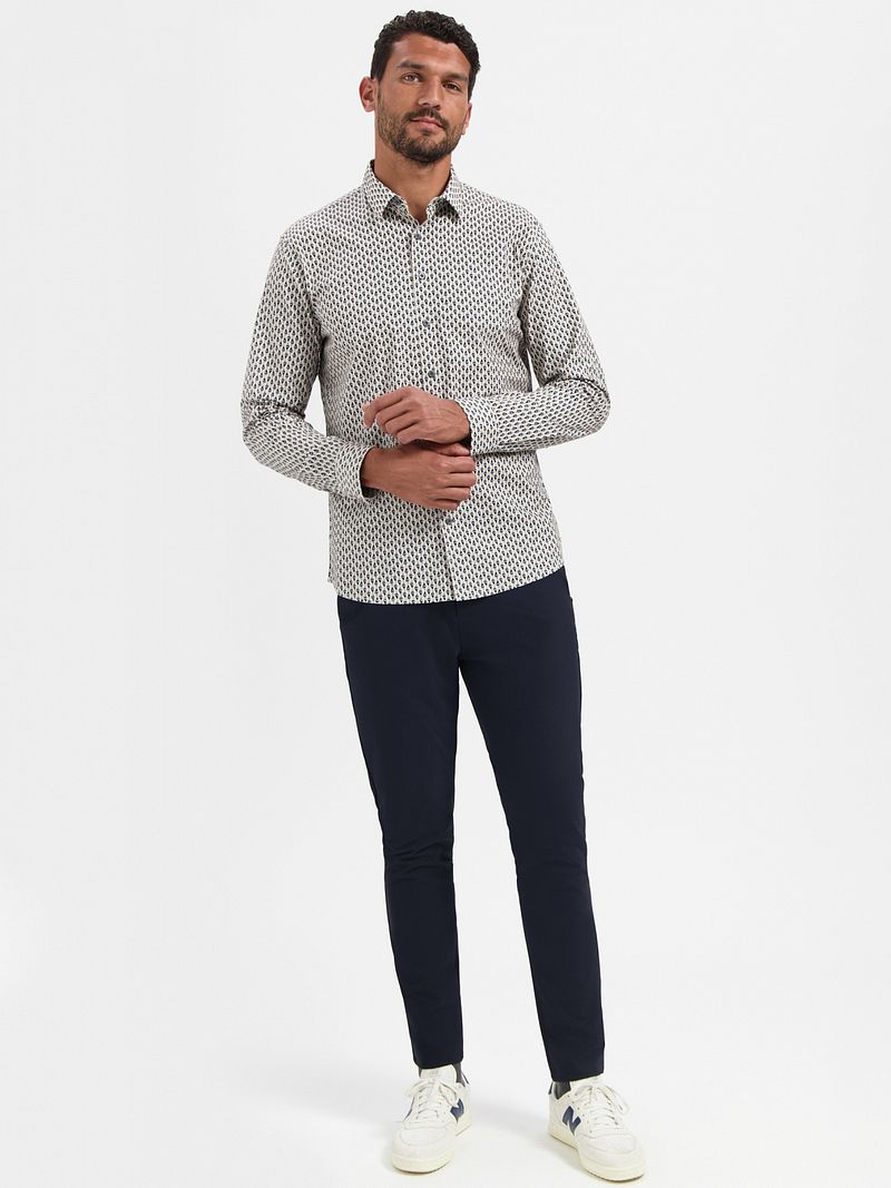 No Excess Hemd mit Musterdruck Multicolour - Größe XL günstig online kaufen