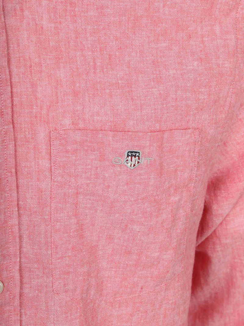 Gant Hemd Cotton Linen Rosa - Größe 3XL günstig online kaufen