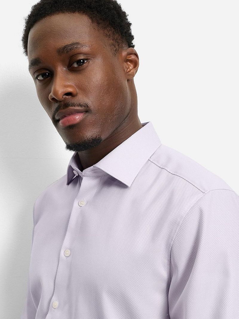 OLYMP Level 5 Dobby Hemd Rosa - Größe 39 günstig online kaufen