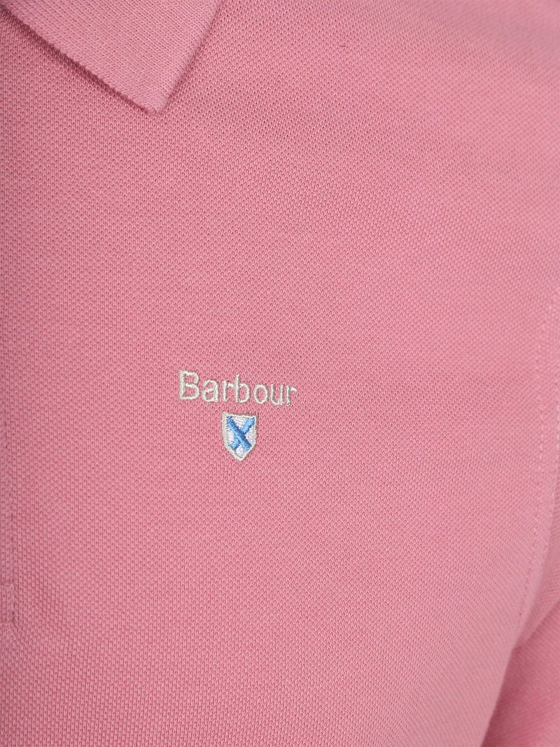 Barbour Pique Poloshirt True Rosa - Größe XXL günstig online kaufen