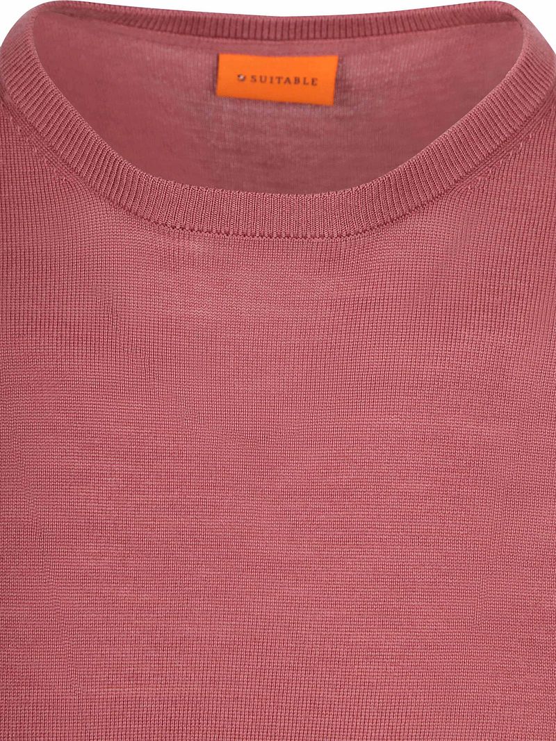 Suitable Merino Pullover Mauve - Größe XXL günstig online kaufen