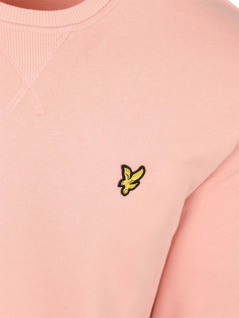 Lyle & Scott Sweat Crewneck Grapefruit Rosa - Größe XL günstig online kaufen