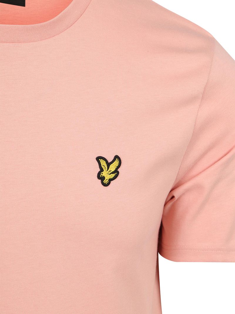 Lyle and Scott T-Shirt Honeycomb Rosa - Größe S günstig online kaufen