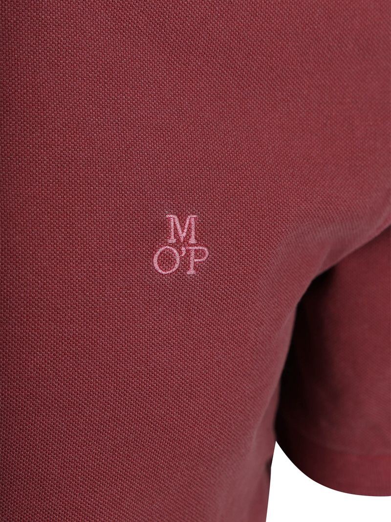Marc O'Polo Poloshirt Piqué Acai Rot - Größe 3XL günstig online kaufen