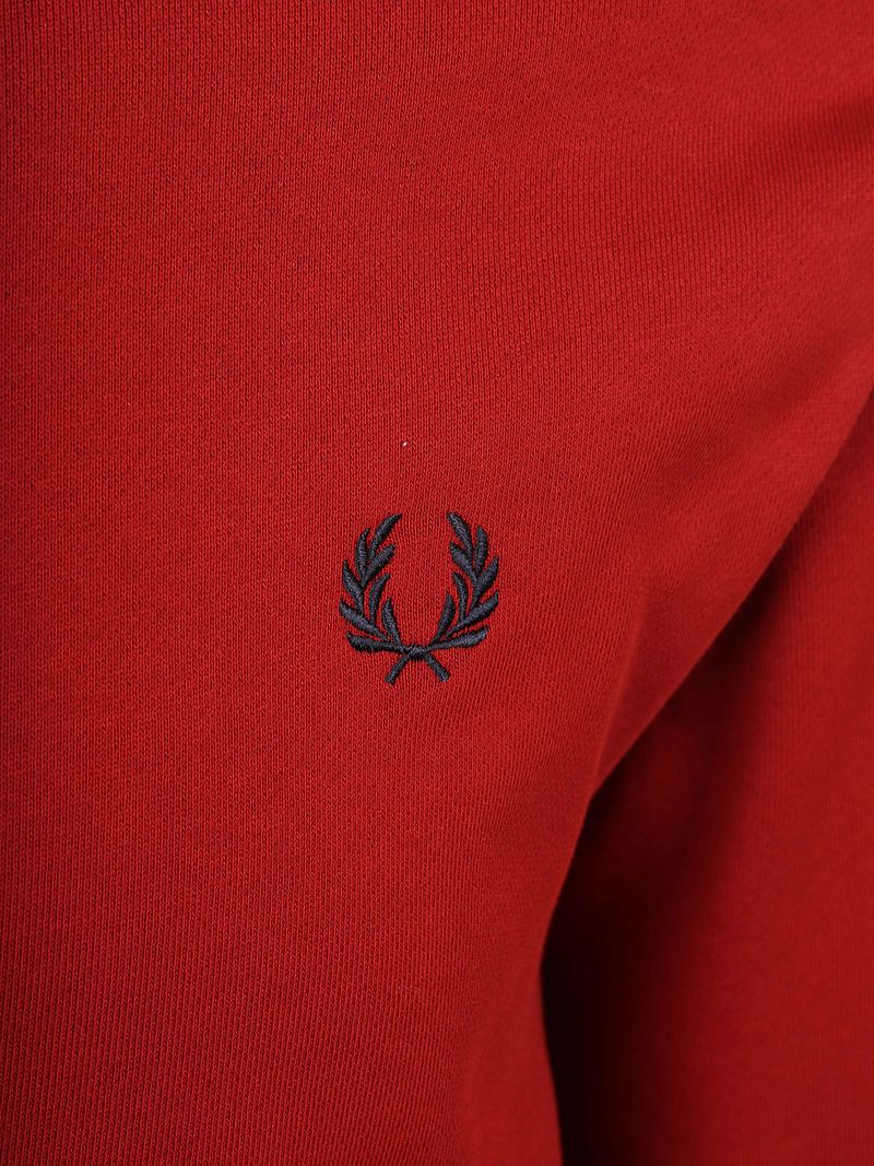 Fred Perry Sweater Logo Rot - Größe XL günstig online kaufen
