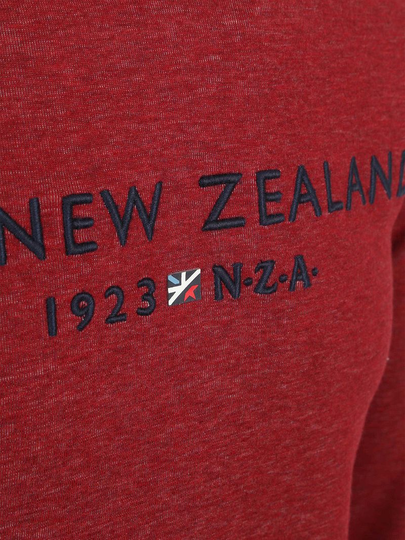 NZA Hoodie Diamond Logo Interlock Melange Cherry Red - Größe XL günstig online kaufen