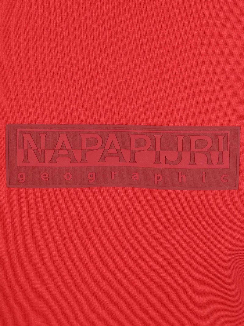 Napapijri T-shirt Logo Rot - Größe XXL günstig online kaufen