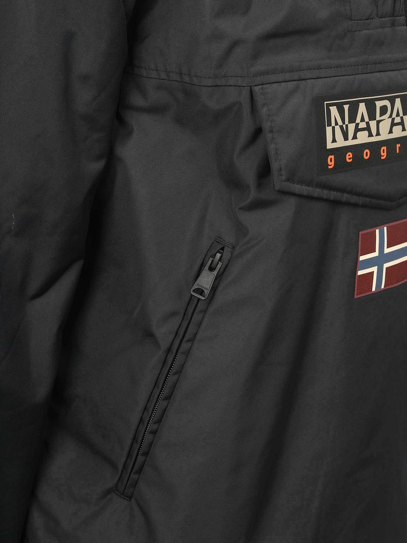 Napapijri Rainforest Next Jacke Schwarz - Größe XL günstig online kaufen