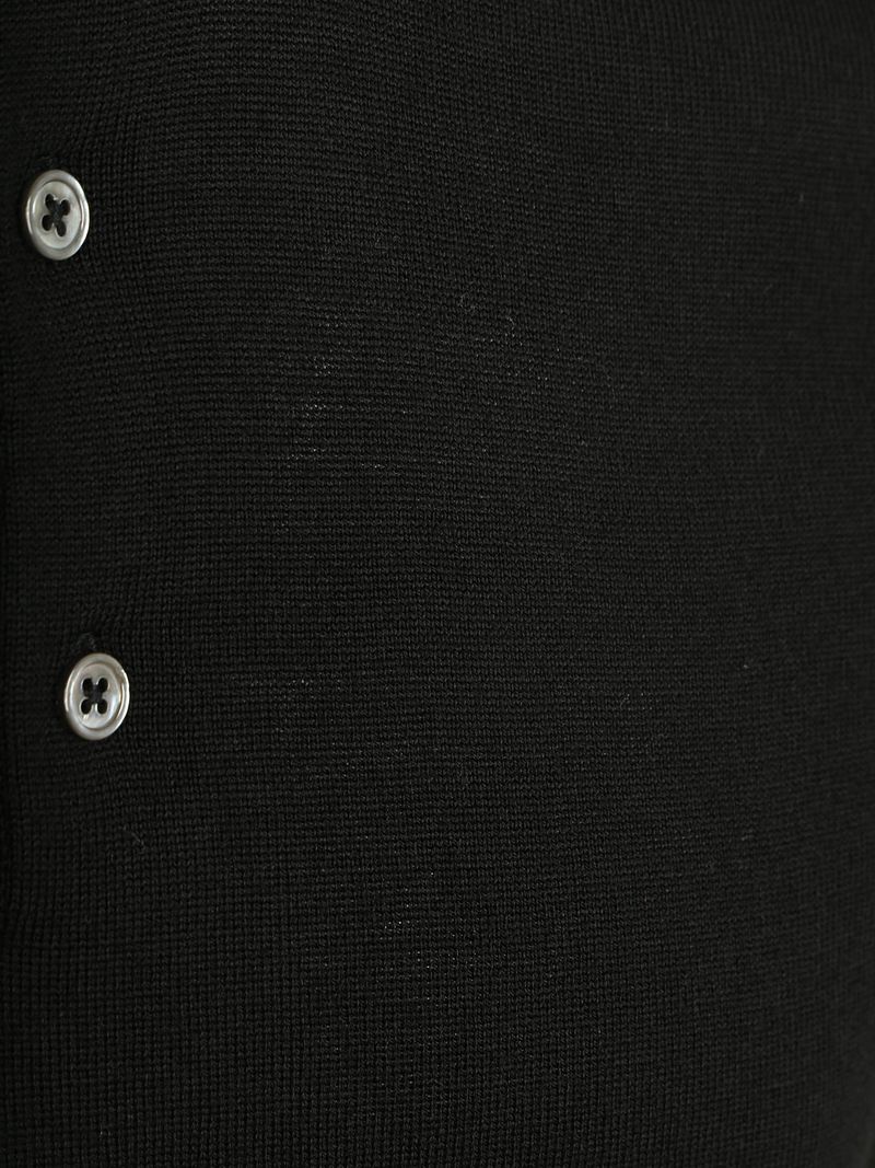 Suitable Poloshirt Merino Wolle Schwarz - Größe 3XL günstig online kaufen