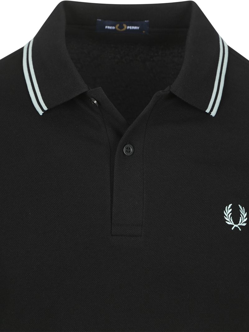 Fred Perry Polo Twin Tipped M3600 schwarz - Größe XXL günstig online kaufen
