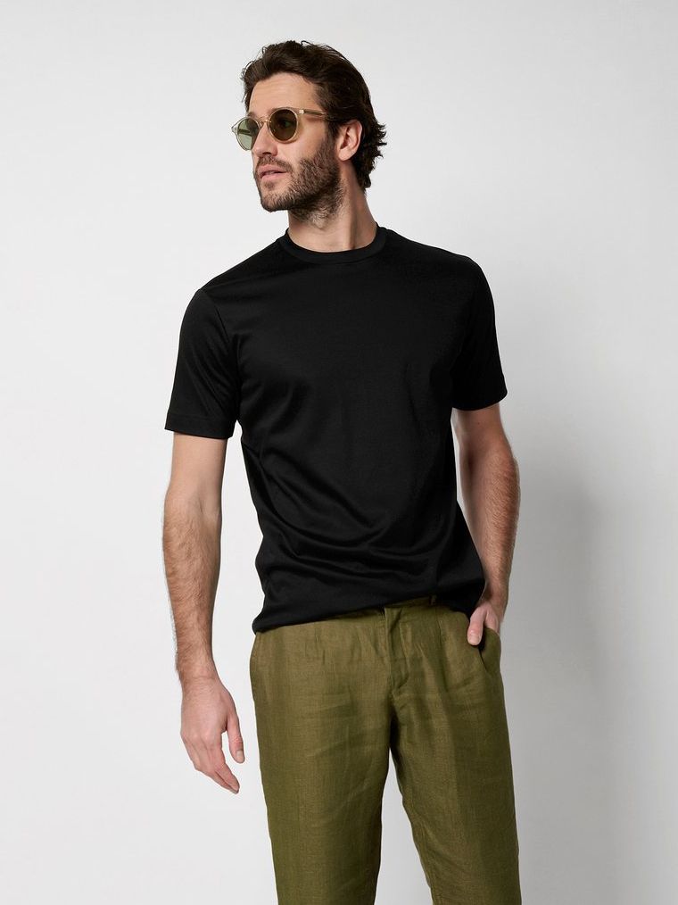 Desoto T-Shirt Solid Black - Größe 3XL günstig online kaufen