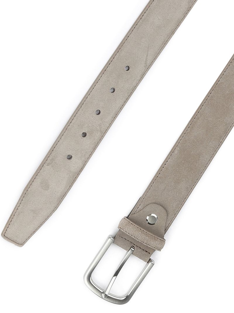 Suitable Ledergürtel Wildleder Taupe - Größe 105 günstig online kaufen
