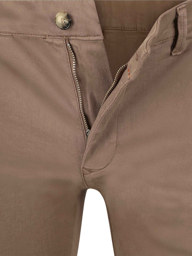 Suitable Chino Philo Flex Taupe - Größe W 34 - L 32 günstig online kaufen