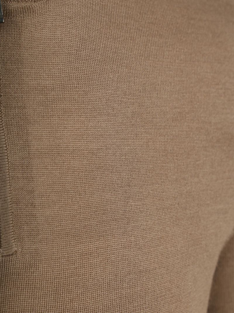 Suitable Crew Zip Merino Taupe - Größe M günstig online kaufen