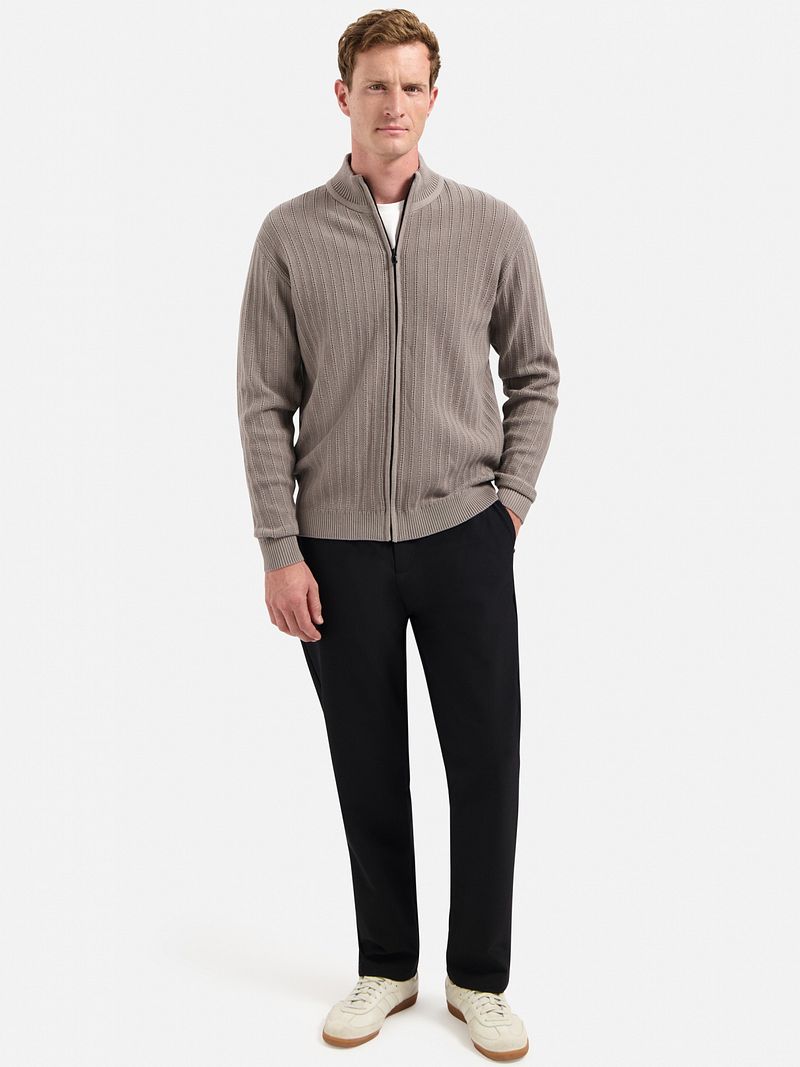 No Excess-Strickjacke Knitted Structure Clay - Größe XXL günstig online kaufen