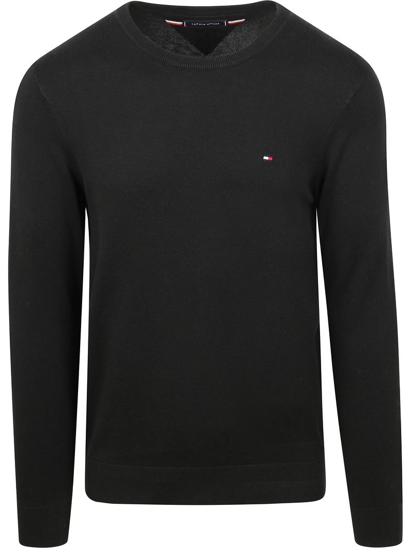 Tommy Hilfiger Pullover Essential Zwart