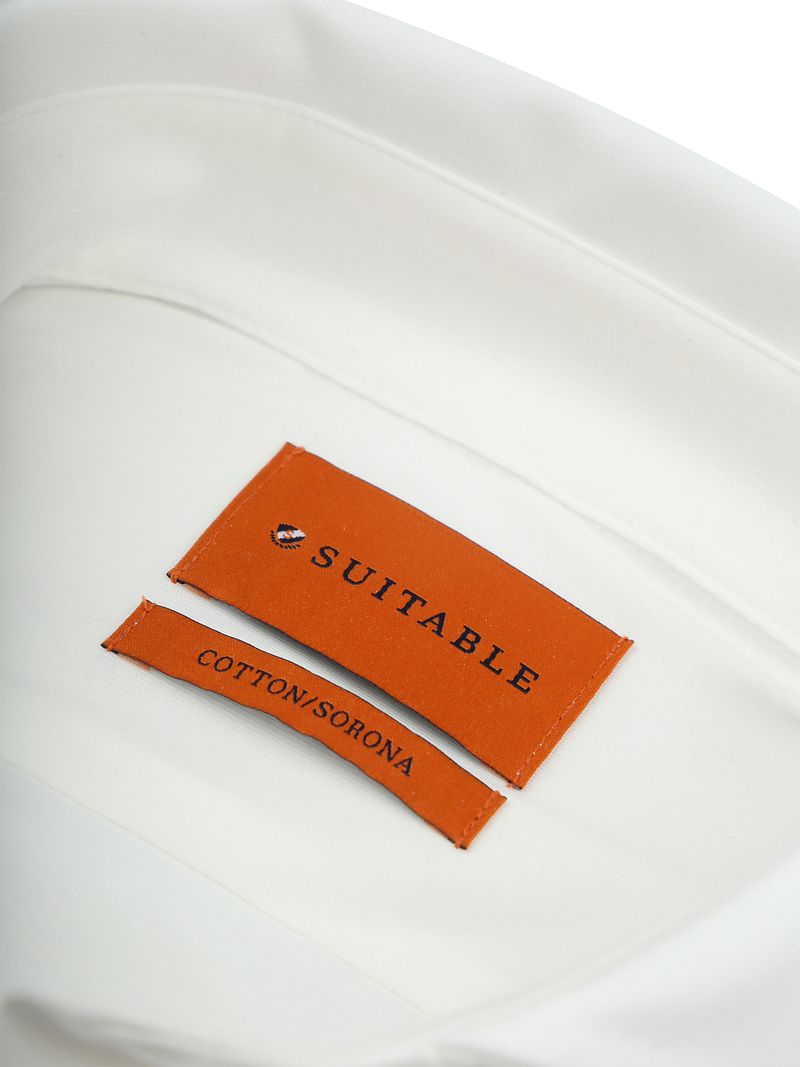 Suitable Shortsleeve Sorona Hemd Weiß - Größe 43 günstig online kaufen