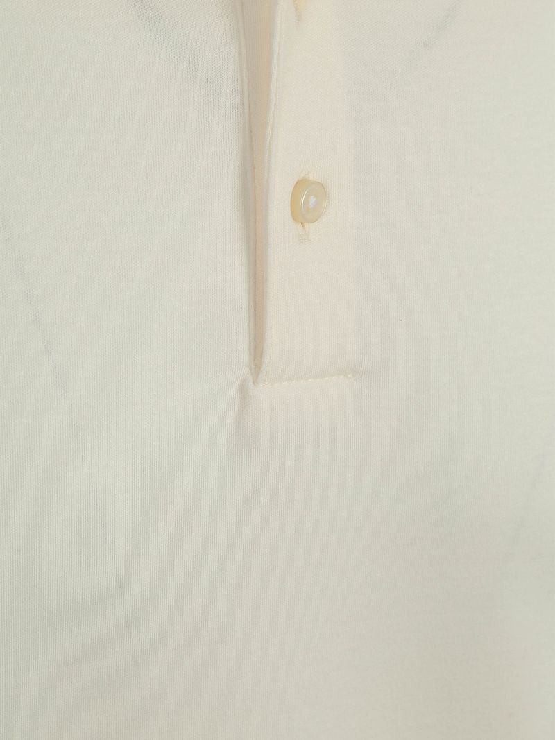 Desoto Longsleeve Poloshirt Essential Off White - Größe XXL günstig online kaufen