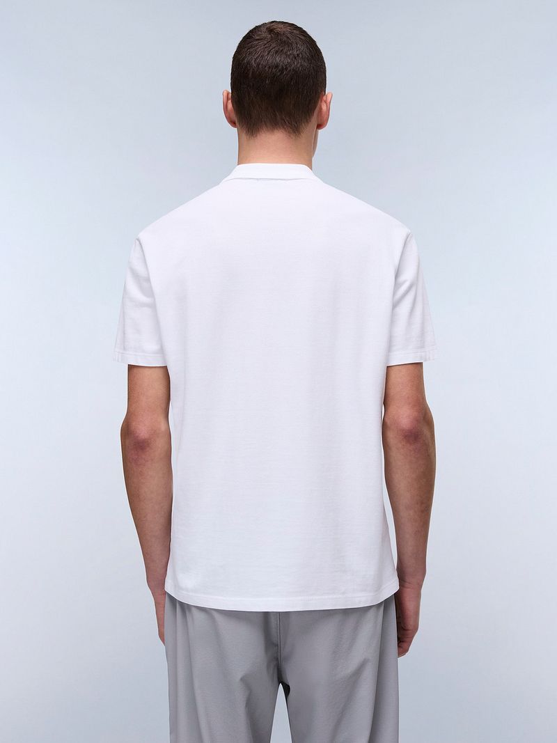 Napapijri Ealis Poloshirt Weiß - Größe M günstig online kaufen