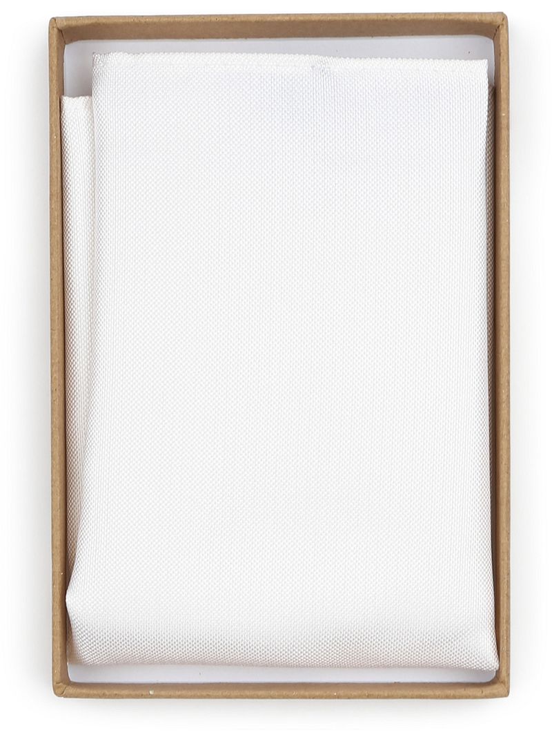 Suitable Seide Einstecktuch Weiß - günstig online kaufen