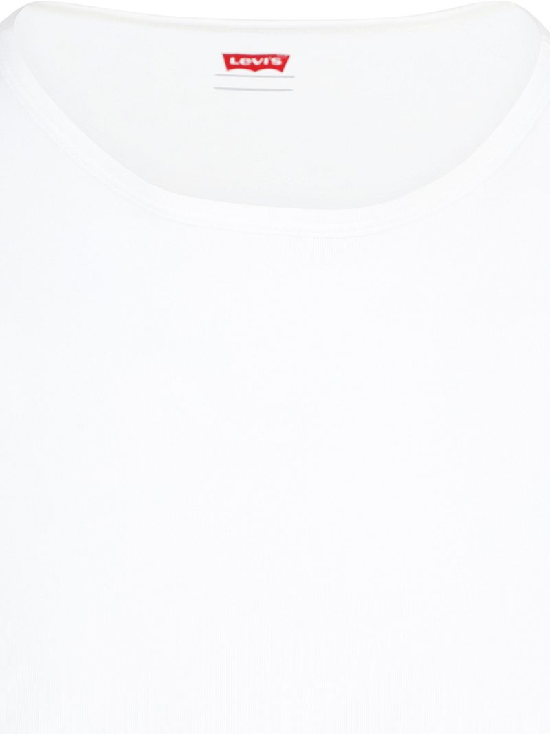 Levi's T-Shirt Solid Crew Weiß 2-Pack - Größe S günstig online kaufen