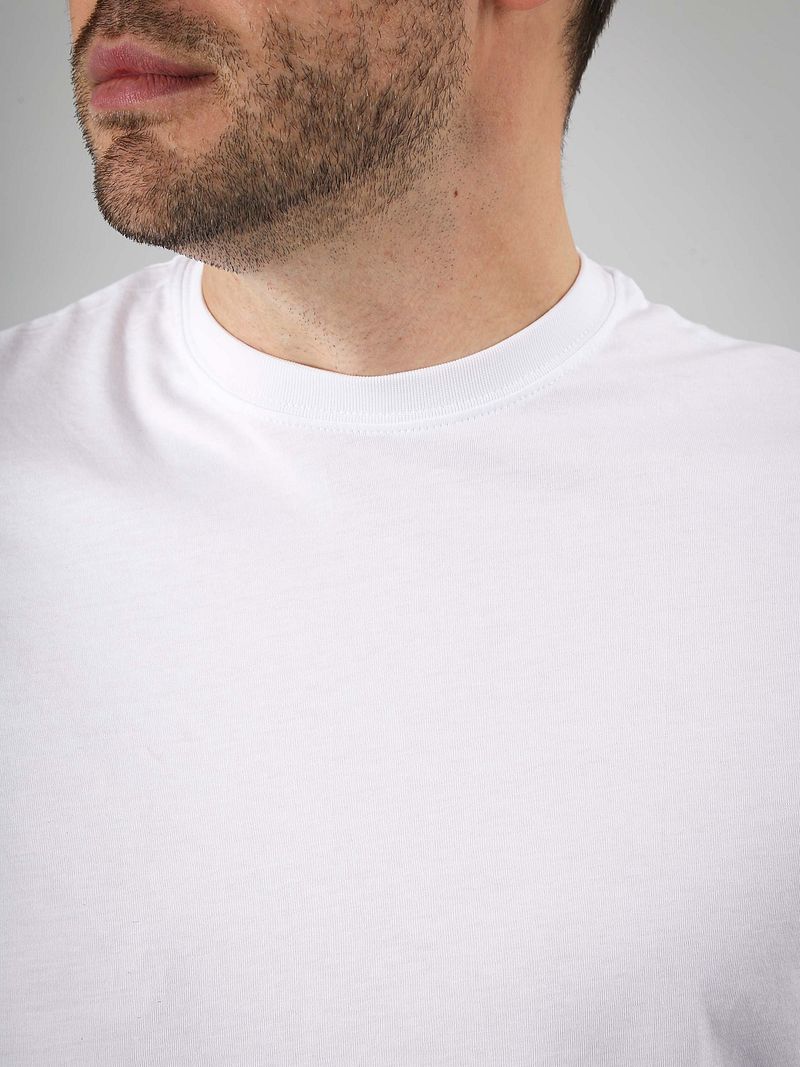 Suitable Obra T-Shirt Hoher Rundhalsausschnitt Weiß 2-Pack - Größe XL günstig online kaufen