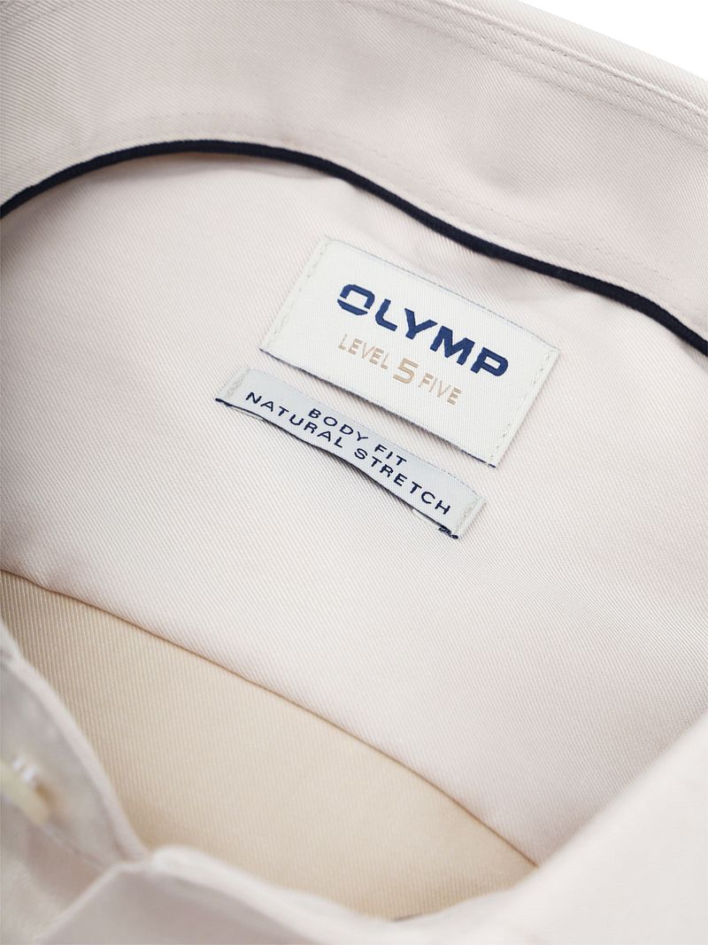 OLYMP Level 5 Hemd Twill Off White - Größe 40 günstig online kaufen