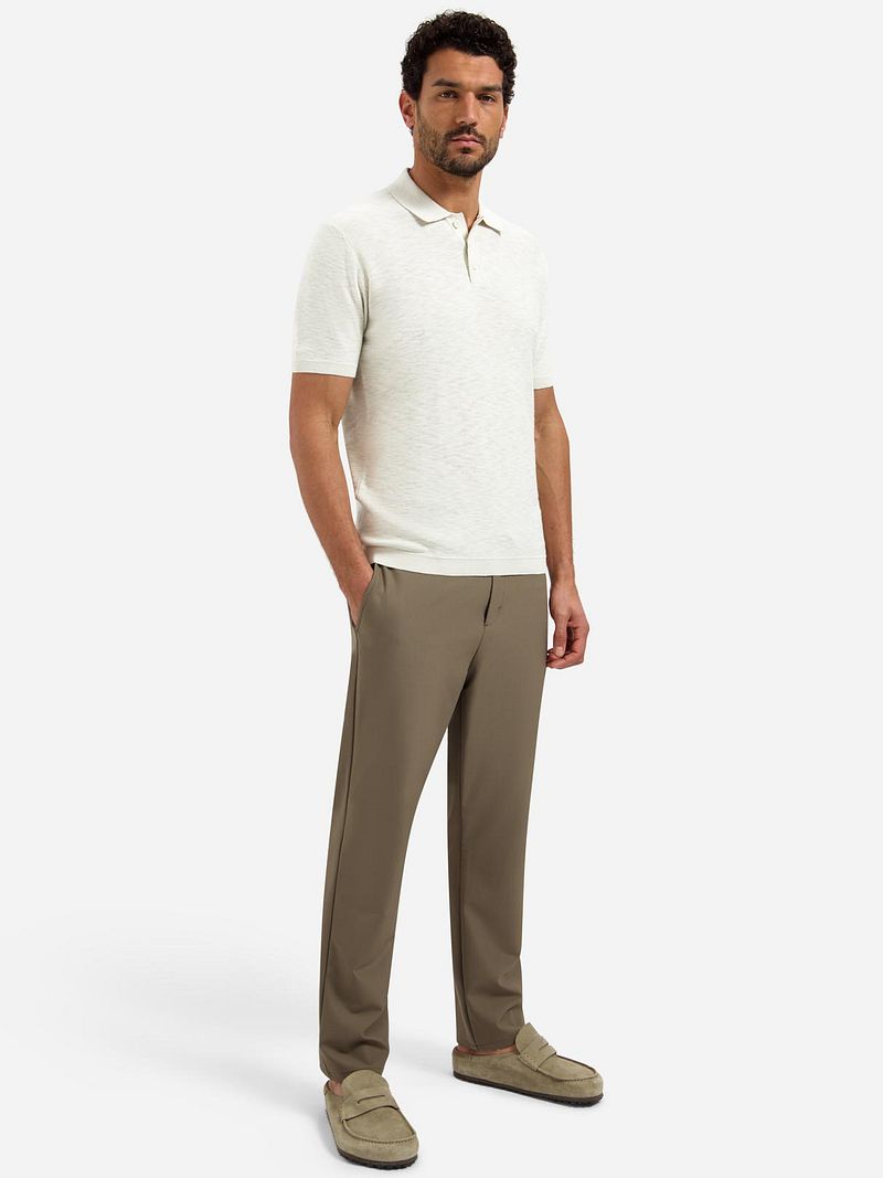 No Excess Knitted Slub Poloshirt Kit - Größe 3XL günstig online kaufen