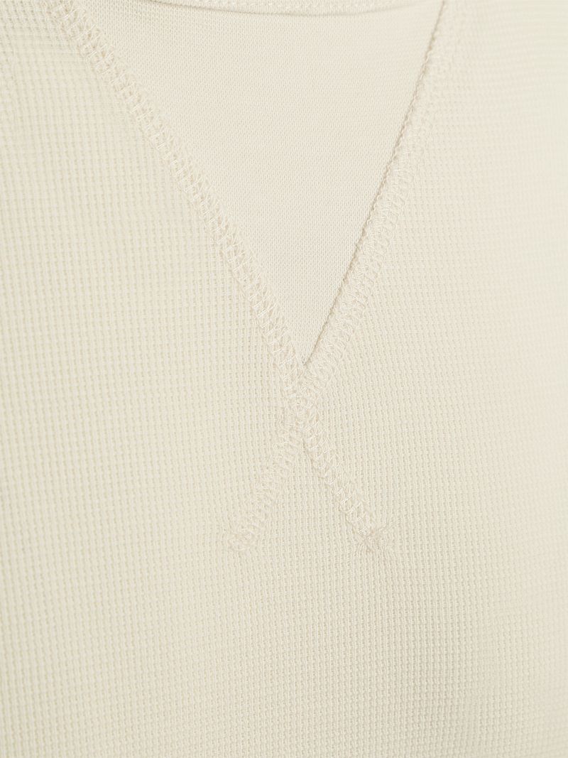 Scotch and Soda Longsleeve Waffle T-Shirt Ecru - Größe XL günstig online kaufen