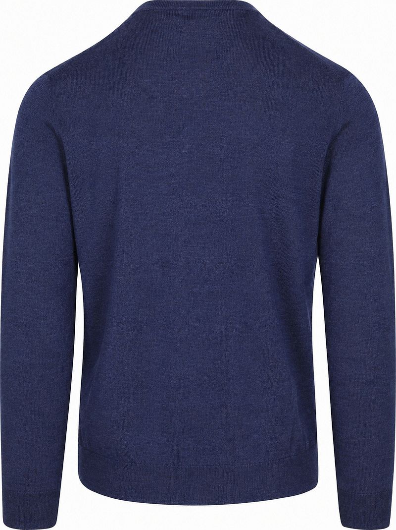 Profuomo Pullover Merinowol Royal Blue