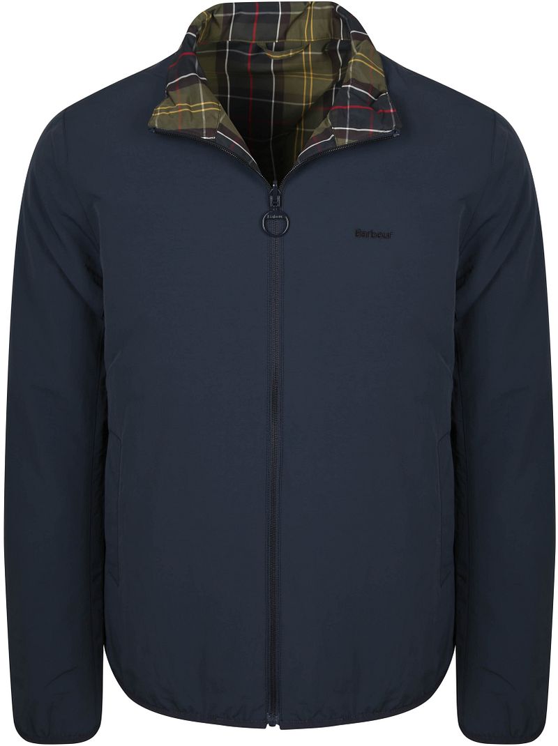 Barbour Reversible Korbel Jacke Navy - Größe L günstig online kaufen