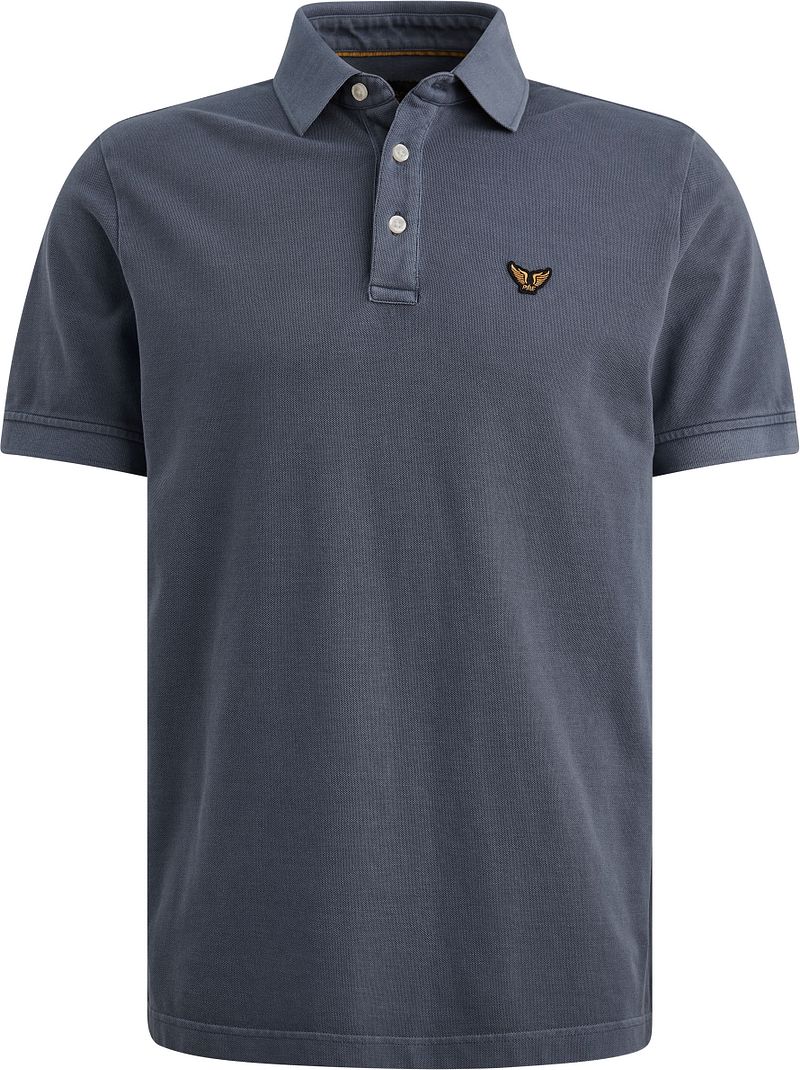 Pme Legend Tailwing Logo-Poloshirt Vintage Indigo - Größe L