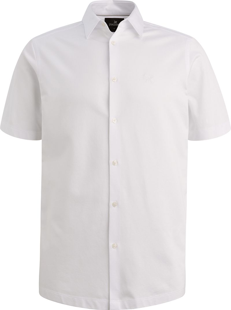 Vanguard Short Sleeve Hemd Jersey Weiß - Größe M