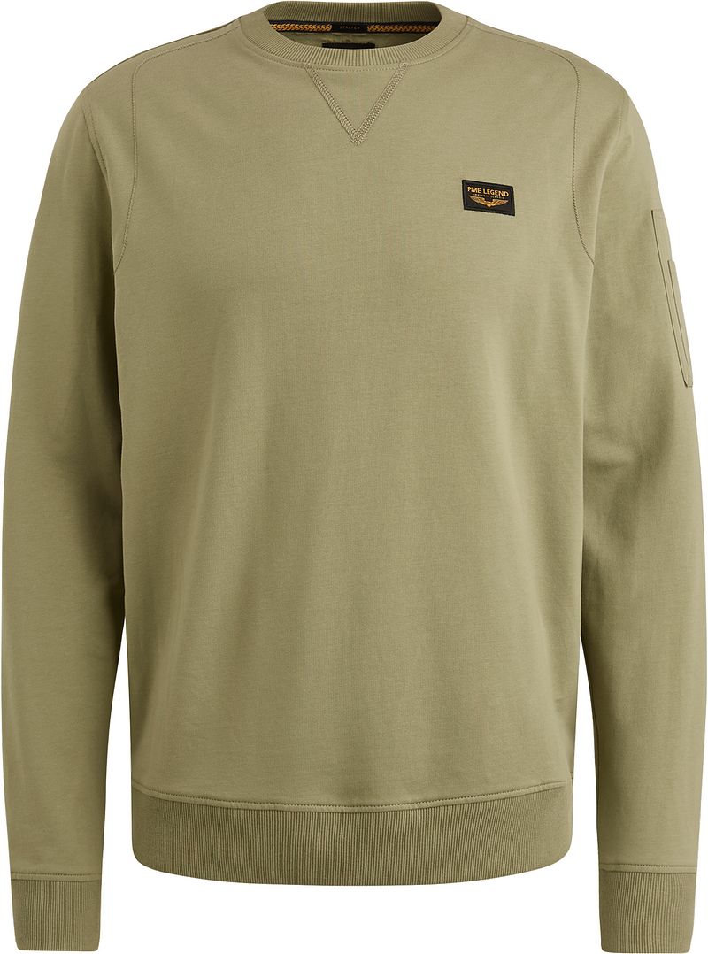 PME Legend American Classic Sweater Oil Grün - Größe 3XL