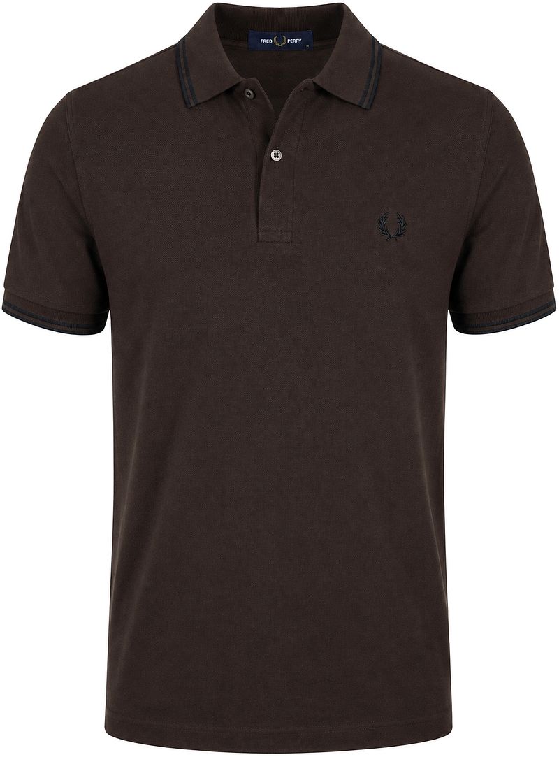 Fred Perry Polo Tipped M3600 Bruin 86C