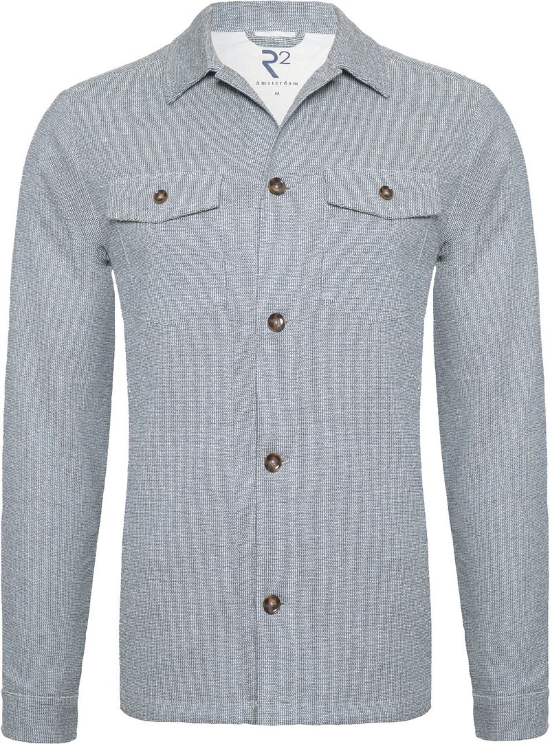R2 Overshirt Blau - Größe M günstig online kaufen