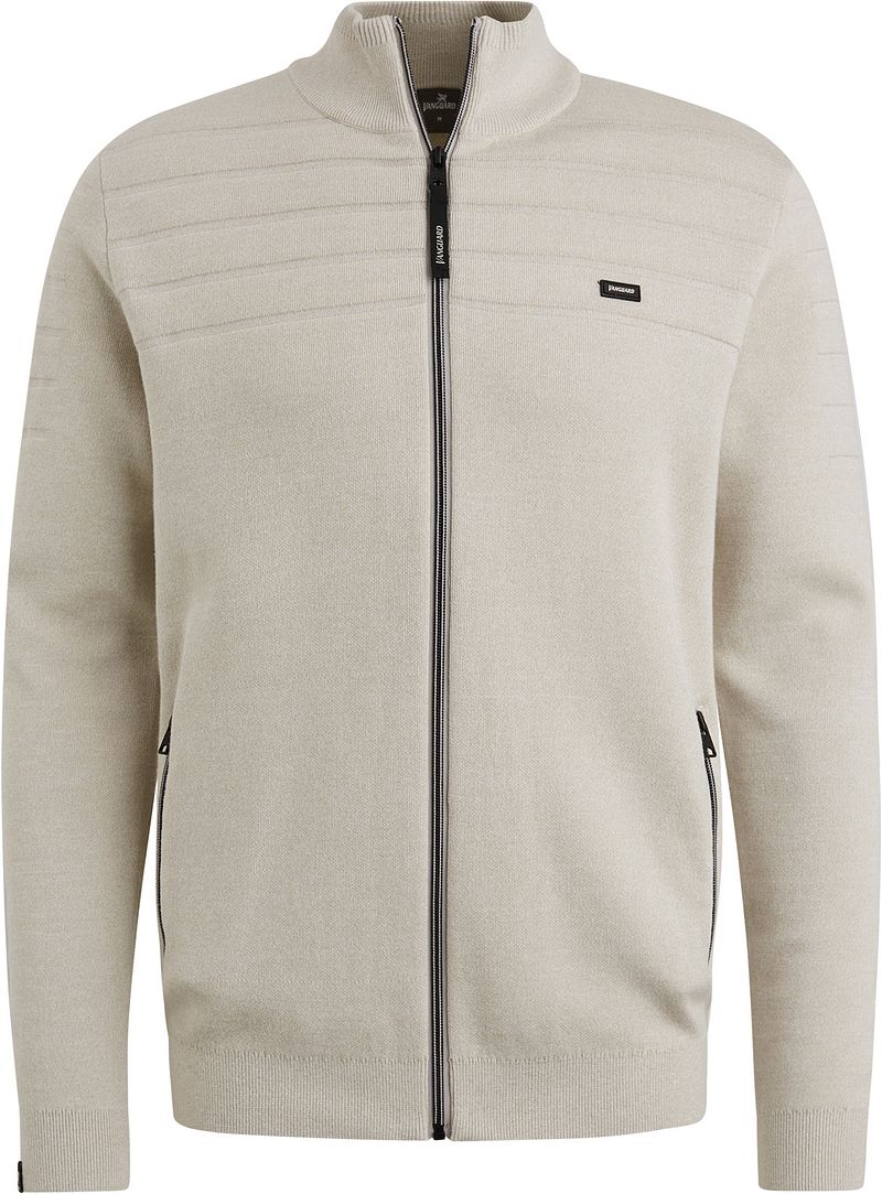 Vanguard Strickjacke Baumwolle-Modal-Mischung Beige - Größe XXL günstig online kaufen