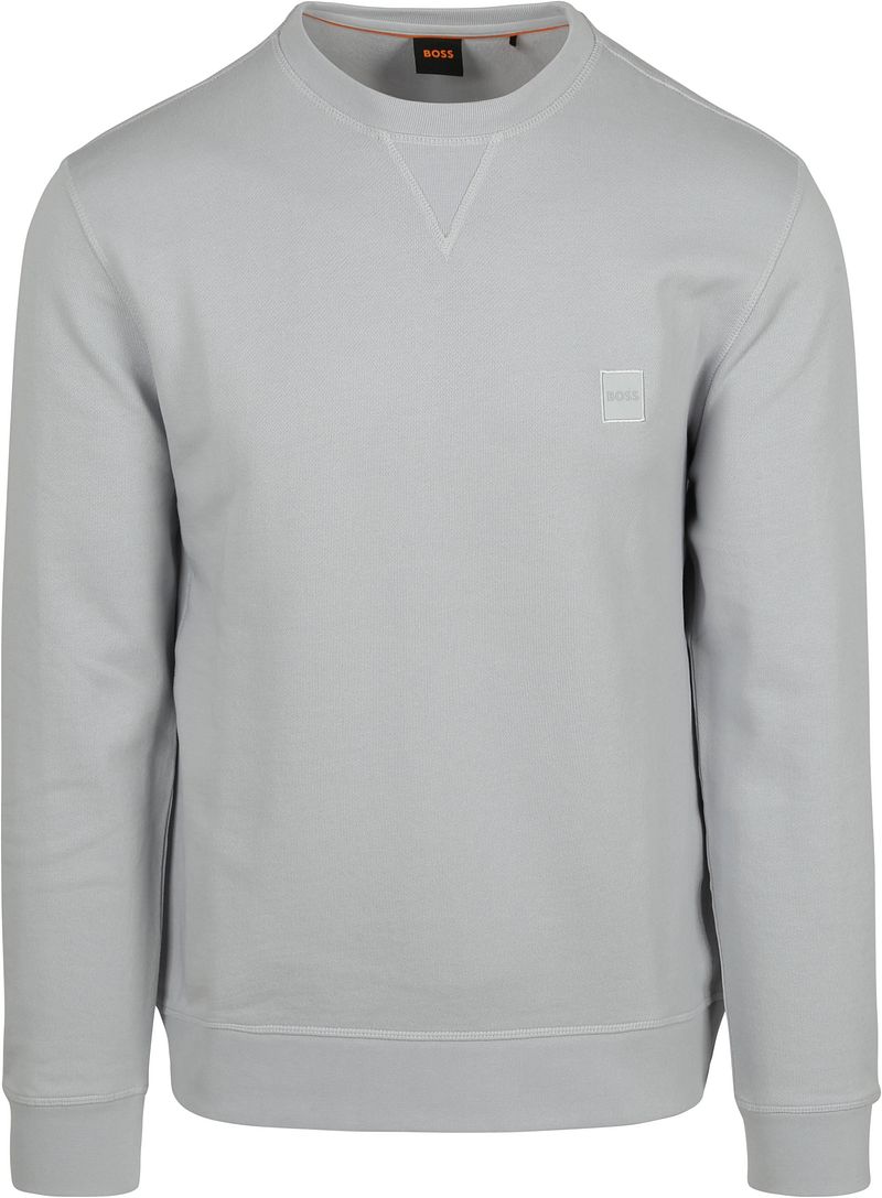 BOSS Sweater Westart Grau - Größe L günstig online kaufen