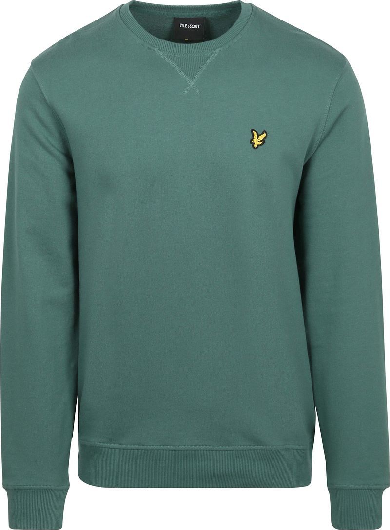 Lyle and Scott Lyle & Scott Sweat Crewneck Everglade Groen