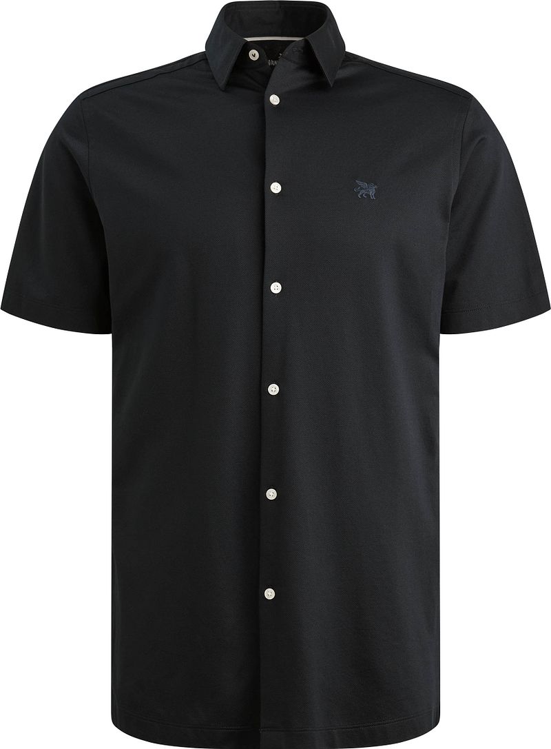 Vanguard Short Sleeve Overhemd Jersey Navy