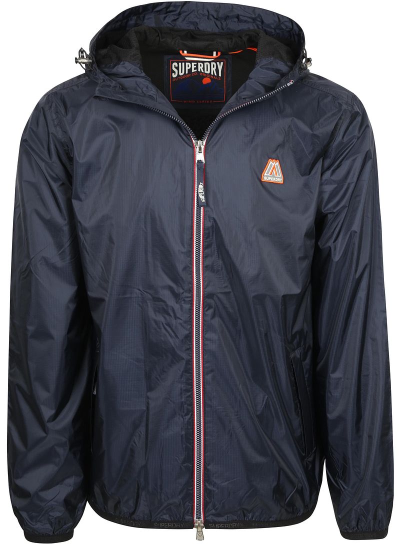 Superdry Windbreaker Jacke Navy - Größe M günstig online kaufen