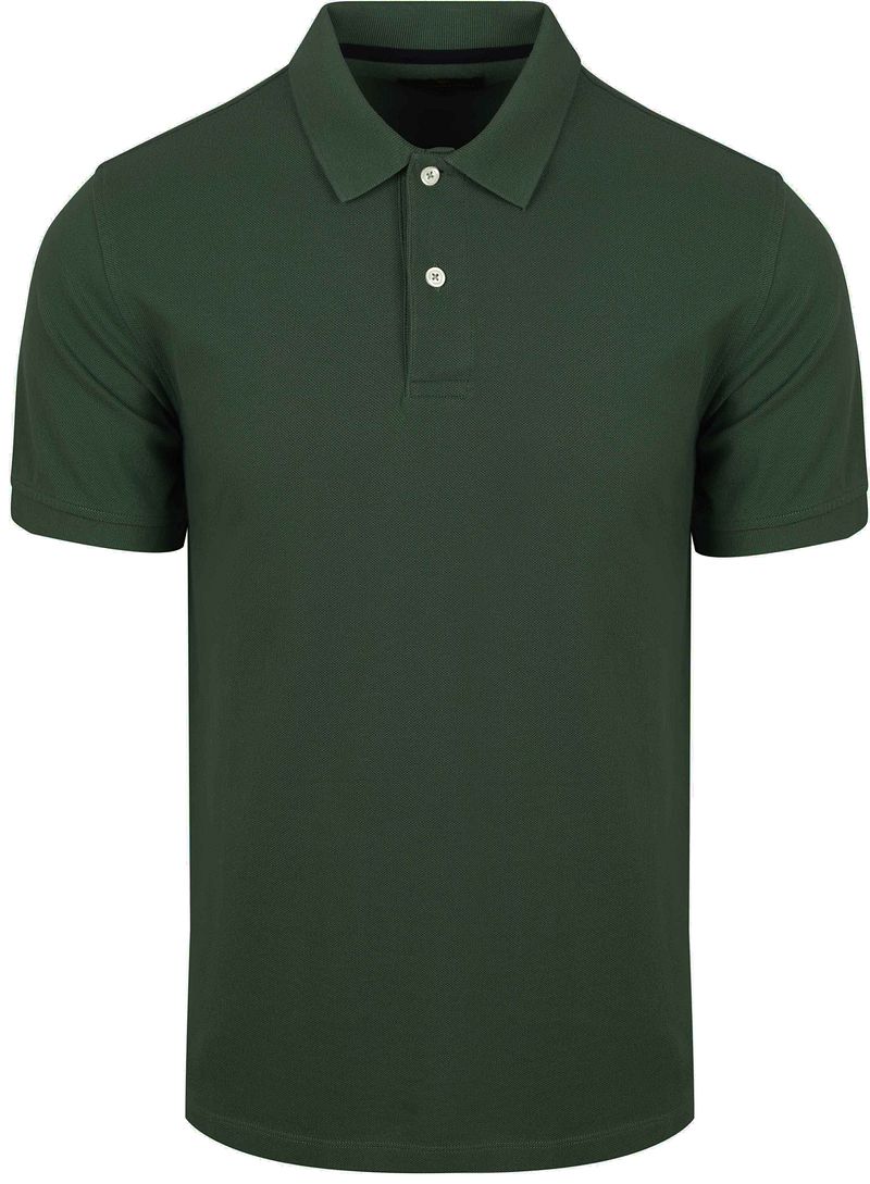 Steppin' Out Polo Piqu&eacute; Classic Donkergroen